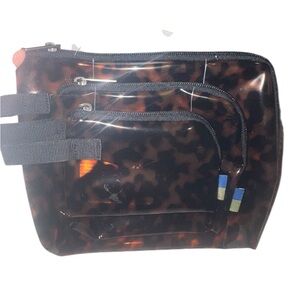 Leopard Print Cosmetic Bag Set